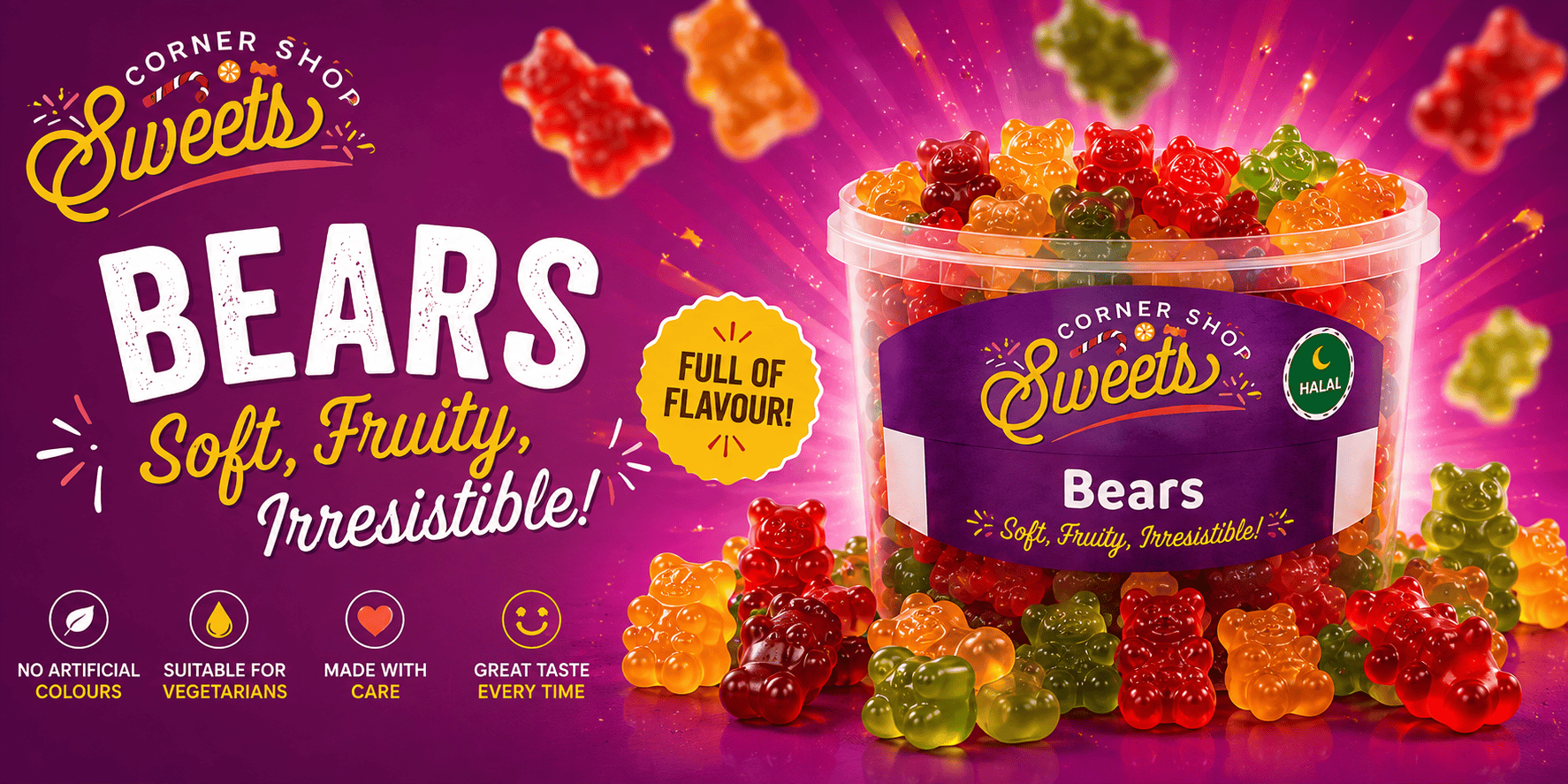 Bears Sweets Slider