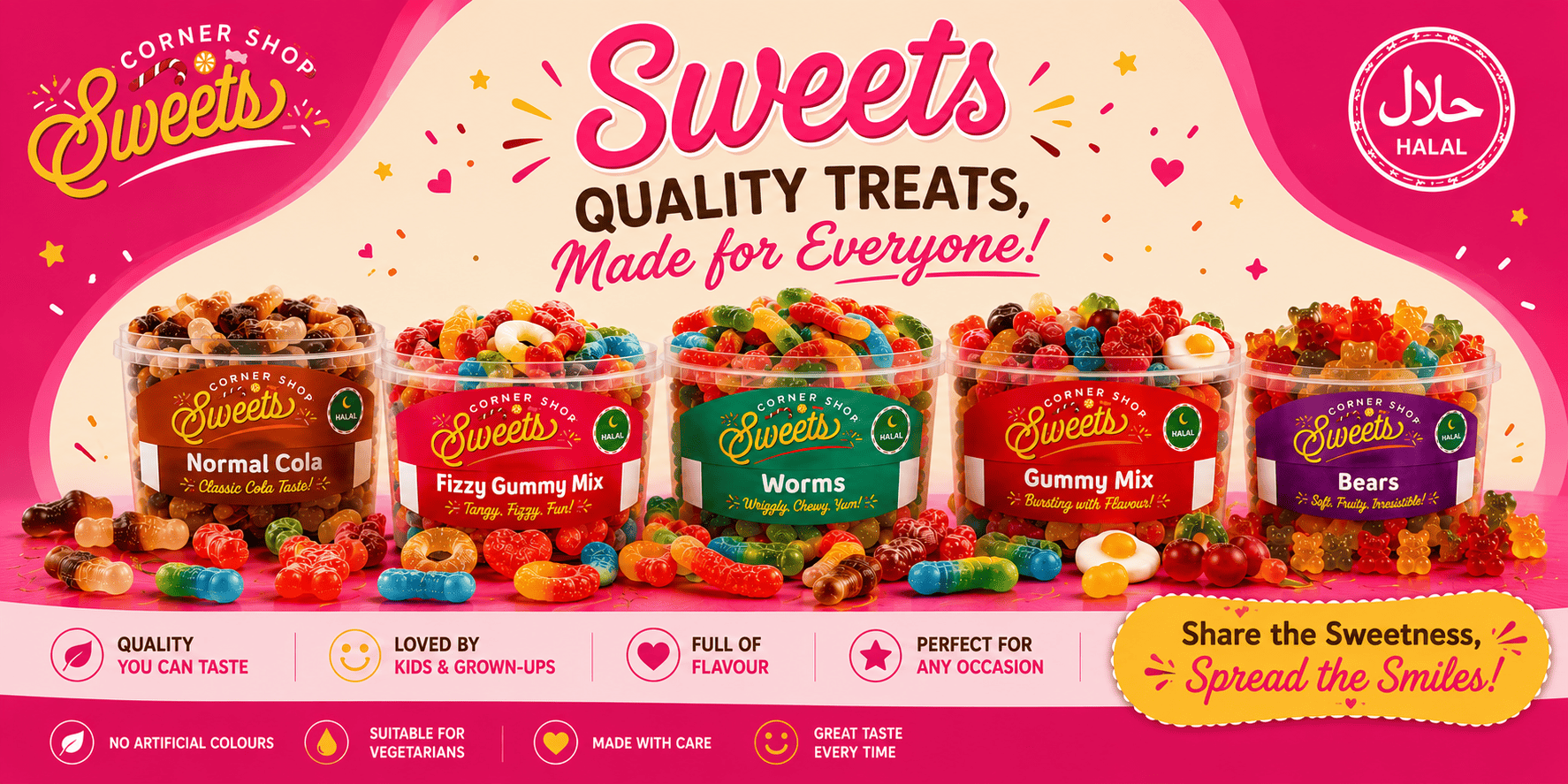 Halal Sweets Banner 2