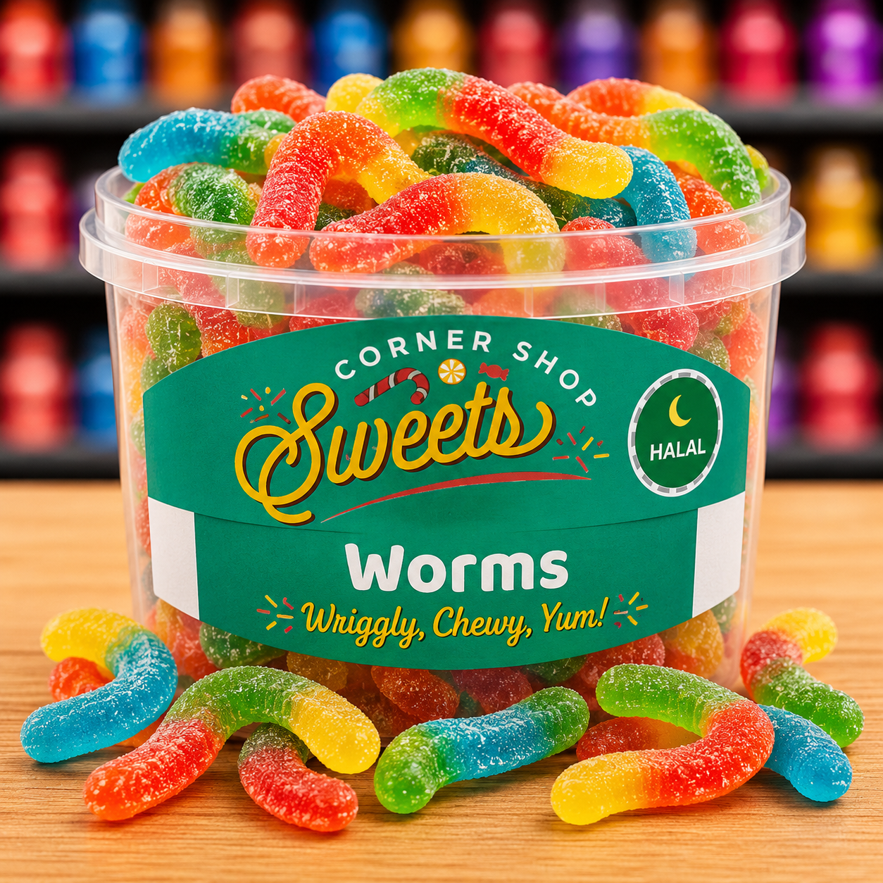 Halal Sweets - Worms